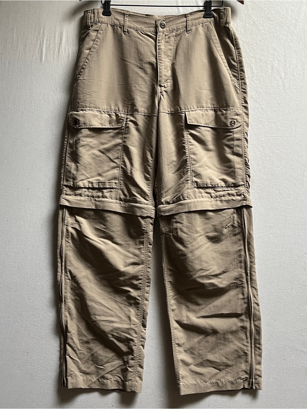 MEC Convertible Zip-Off Cargo Hiking Trail Pants Shorts L
